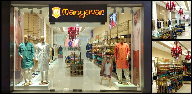 Ethnic wear giant Manyavar opened its 511th store in Kolkata. Manyavar caters to the debonair man who proudly flaunts his desi avatar on weddings, parties and other special occasions. This Store comprises of all new Virat Collections and latest trends in the market. The clothing line consists of regal sherwanis, kurta sets, formal suits and Indo-Western fusionwear. The accessories range includes jackets, lowers, dupatta, juti, kamarbandh, bajubandh, kilangi, broach, mala (necklace), scarf and safa. Other than men’s category, the brand also deals in boys’ clothing. India’s leading Celebration Wear brand offers an exceptional range of traditional outfits and accessories for men in wedding collection, partywear and clothes for other special events. Some of the country’s finest fashion designers and artisans have been brought together to create the products at Manyavar. This is the 21st Store in Kolkata and 32th store in West Bengal. It is now available at 191 cities and three countries.