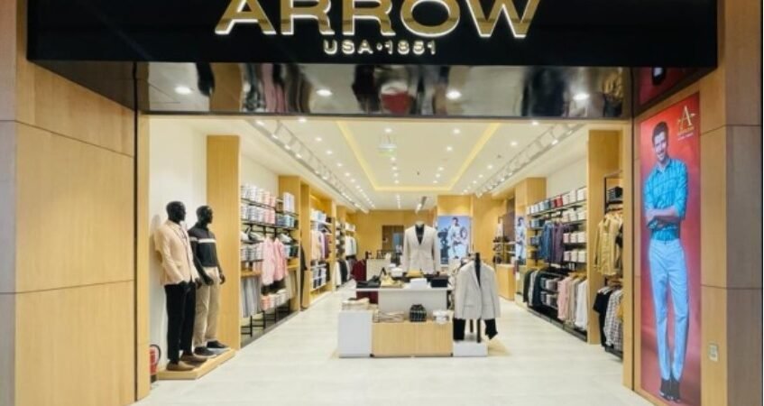 Menswear brand Arrow revamps stores with new identity