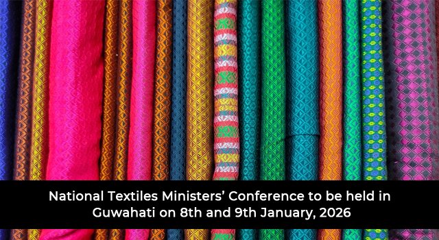 National Textiles Ministers’ Conference to be held in Guwahati on 8th and 9th January, 2026