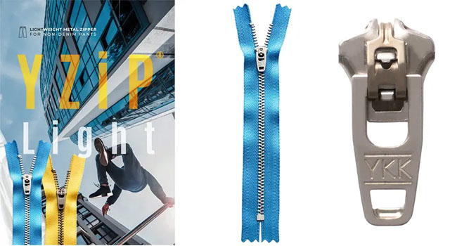 YKK Unveils YZiP® Light Aluminum Zipper