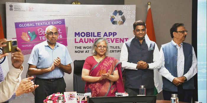 Neelam Shami Rao Launches Bharat Tex 2026 Mobile App To Boost Indian Global Textile Connect