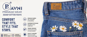 Denim and Cotton Pant brand PF AVNI by AVNI GARMENT from Howrah
