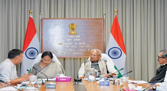 Jitan Ram Manjhi Reviews MSME Support