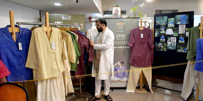 KVIC Launches Swadha Khadi Wellness Wear For Yoga Day
